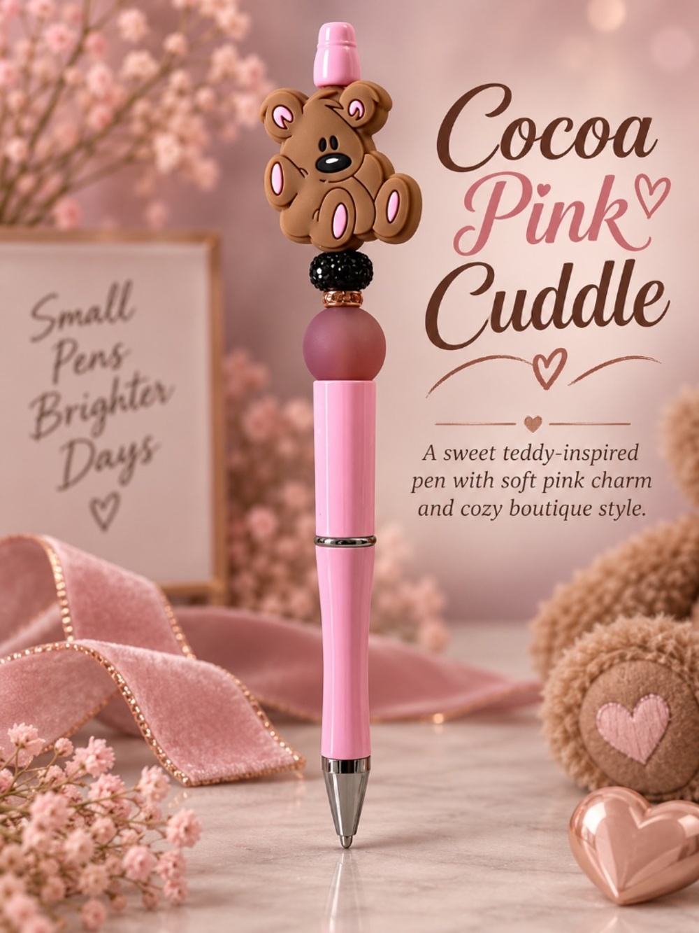 Cocoa Pink Cuddle Pen